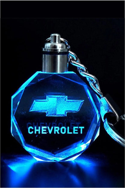 Araç Logolu Işıklı Anahtarlık