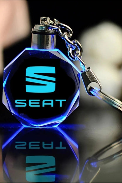 Araç Logolu Işıklı Anahtarlık