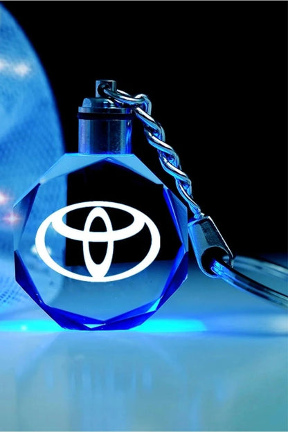 Araç Logolu Işıklı Anahtarlık