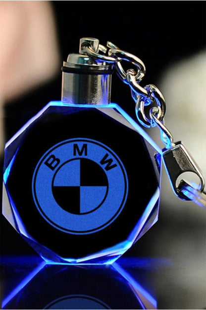 Araç Logolu Işıklı Anahtarlık