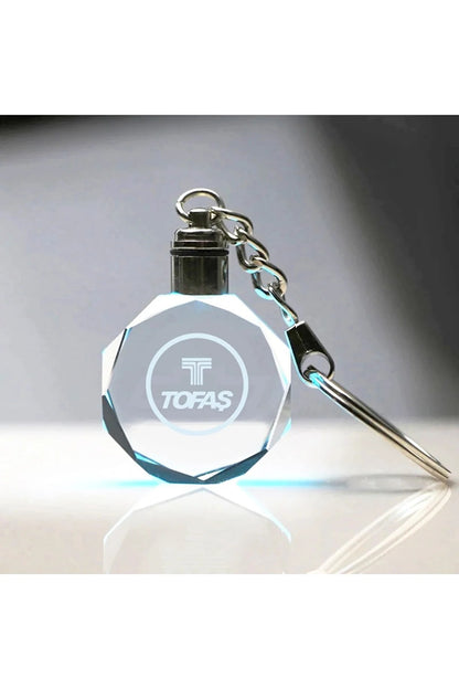 Araç Logolu Işıklı Anahtarlık