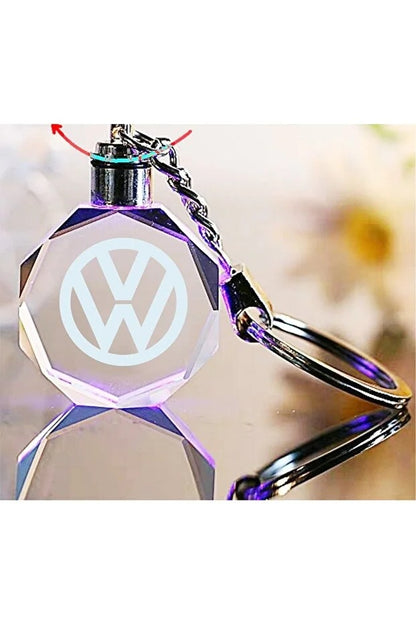 Araç Logolu Işıklı Anahtarlık